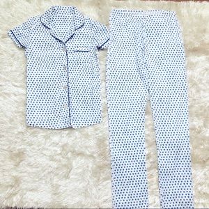 Roller Rabbit Heart Pajama Set